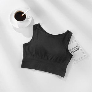 Sold Black Tank Top and Shorts Set - free size